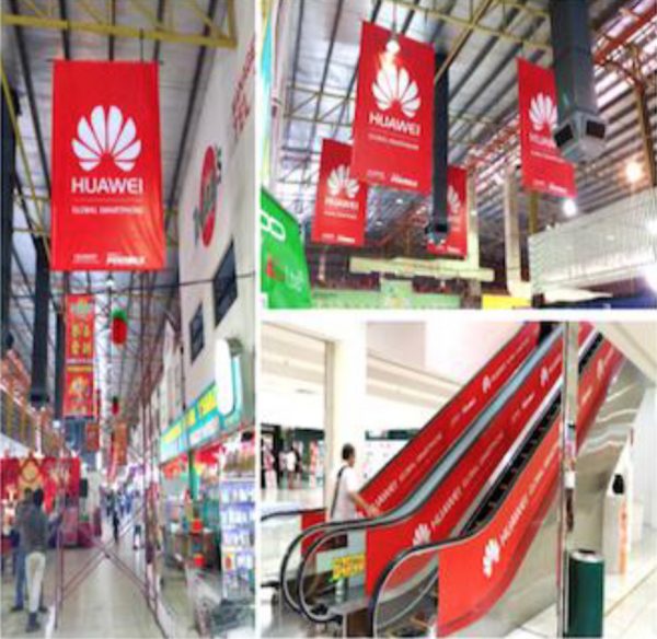 Sky Banner & Escalator Wraps